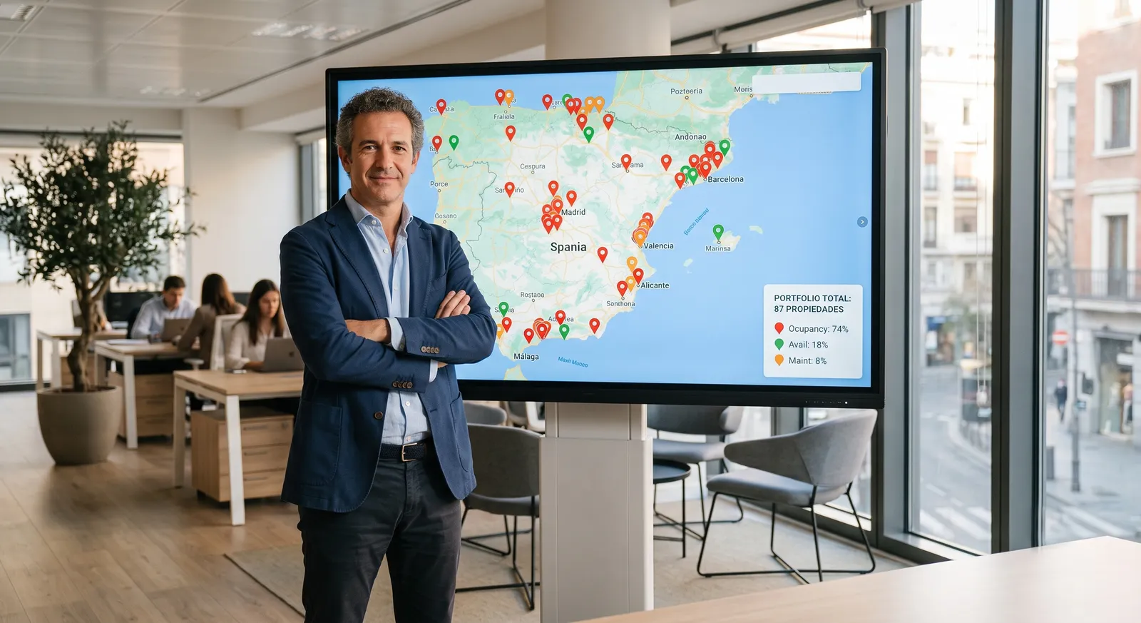 Sistema centralizado de automatización inmobiliaria para agencias