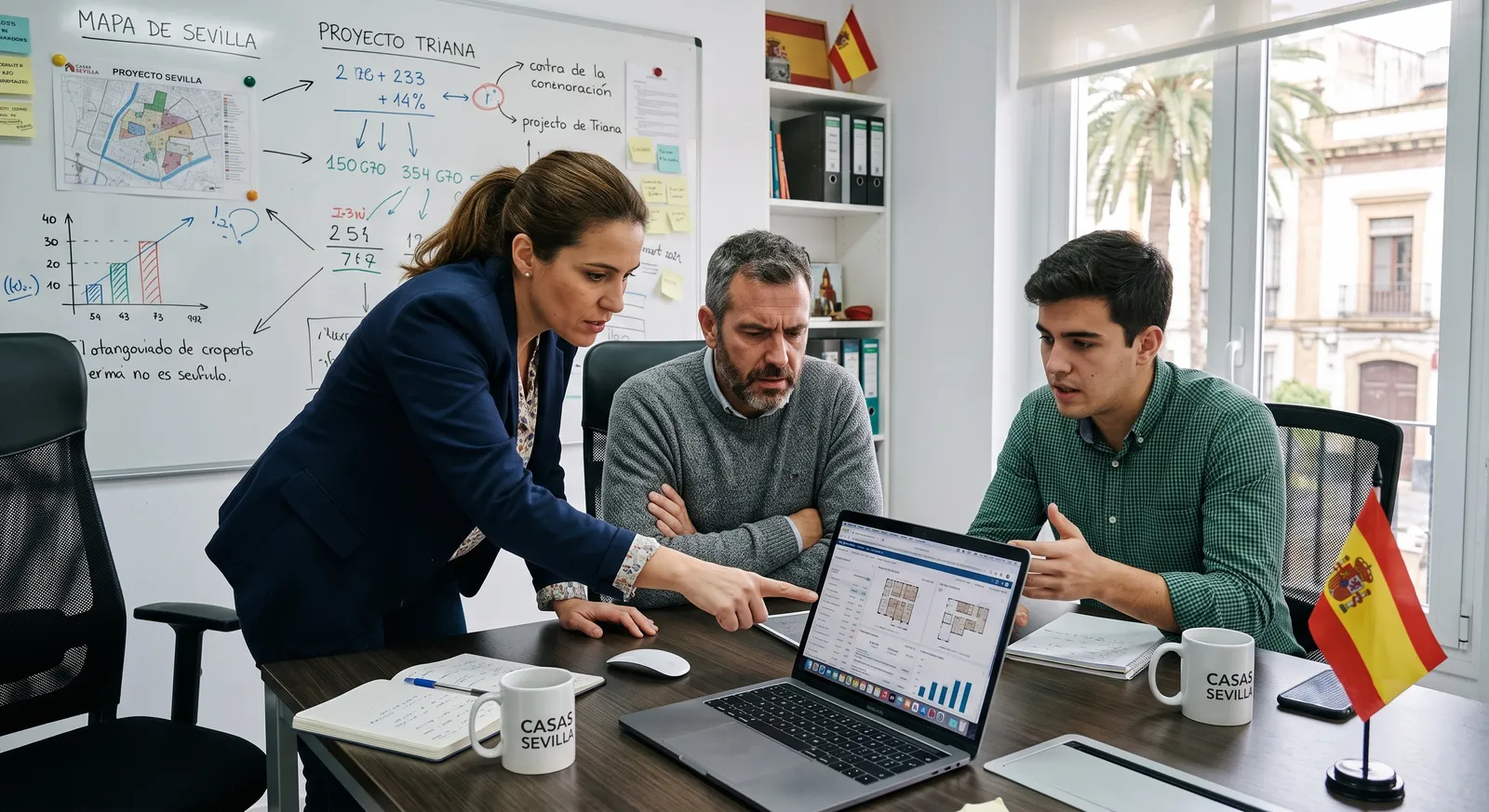CRM inmobiliario para gestionar la cartera de propiedades de una agencia